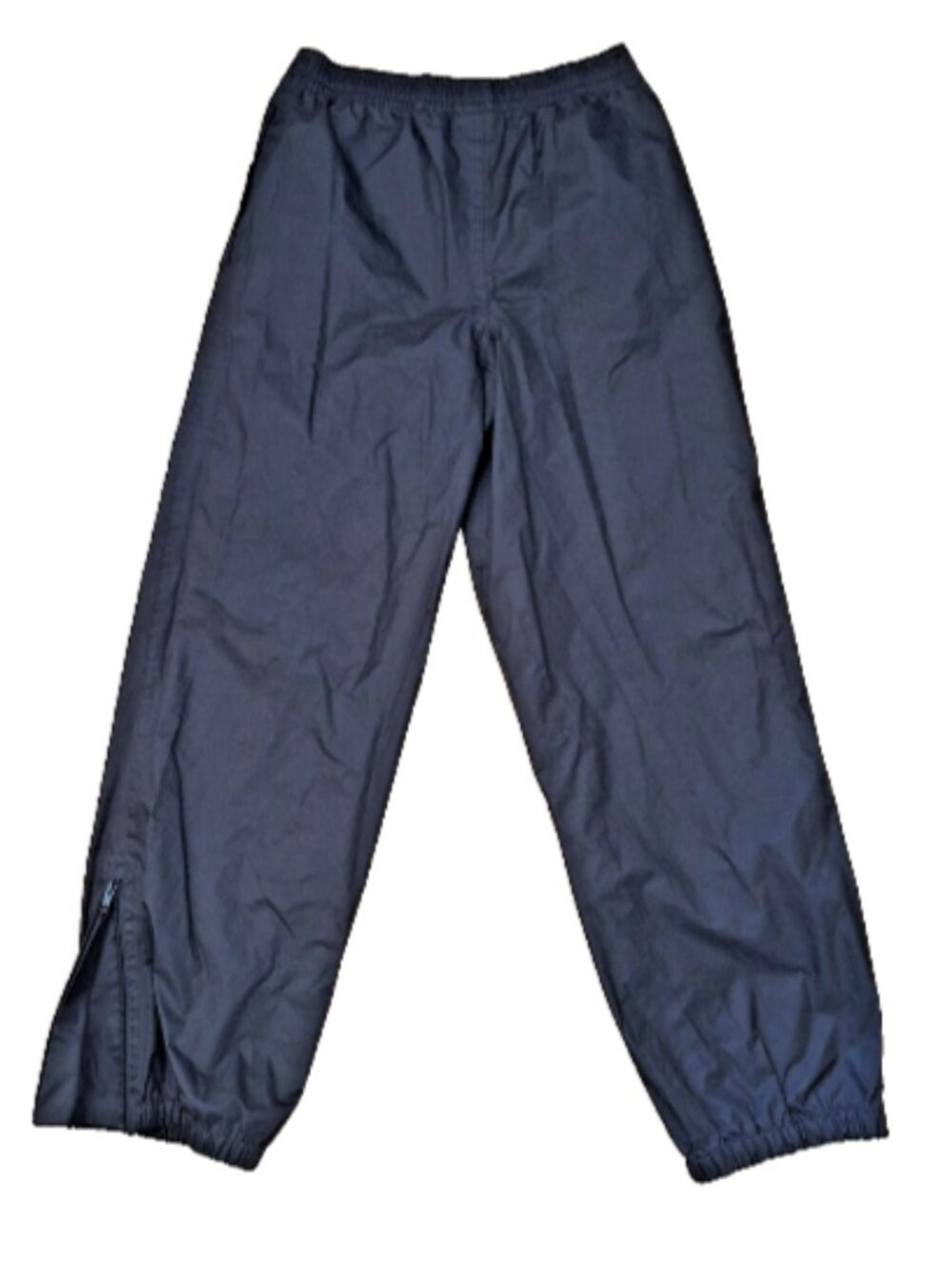 🏷️7 FOR $35 ATHLETIC WORKS BLACK UNLINED SPLASH PANTS JOGGERS GIRLS SIZE M NWOT